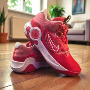 Nike KD Trey 5 X University Red Ember Glow Athletic Sneakers
